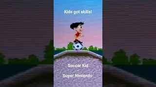 #Soccer Kid on the Super Nintendo is an old school platformer worthy of your time. #Nintendo #Snes