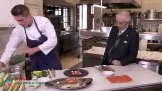 Carpaccio di trota salmonata