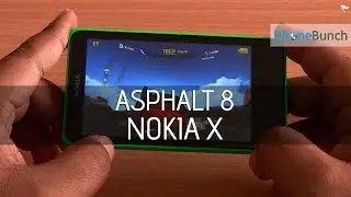 Nokia X Asphalt 8 Gameplay