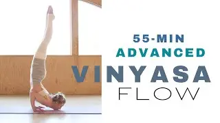 55-min. Sweaty Power Yoga (with modifications)
