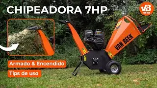 Armado y Encendido de la Chipeadora 7HP van Beek | Tutorial Paso a Paso