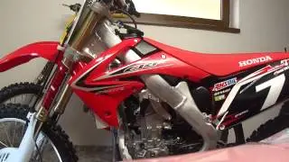 Honda crf 250r 2013 sound