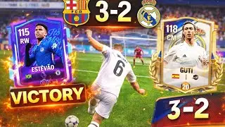 Real madrid vs Barcelona match highlights score line 3-2 , barcelona won 🔥🔥🔥⚽⚽#spanishsupercup 