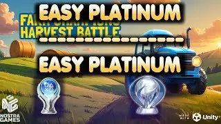 EASY Platinum Game | 36 Trophies | The FARM CHAMPIONS: HARVEST BATTLE | Trophy Guide