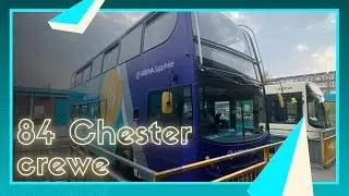 Full route 84 Chester to crewe (route learning)Arriva north west
