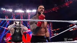 The Fiend Return And Attacks Roman Reigns WWE Raw