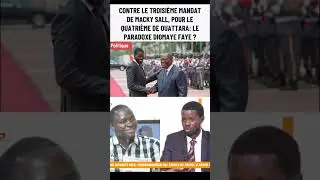 VAR japatina Diomaye li leu waxxon ci Ouattara akk Cedeao🤭👇