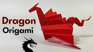 Origami Dragon 🐉How to fold a paper Dragon 🐲 Easy Origami Dragon with Onix Origami