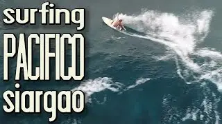 Surfing in Pacifico, Siargao