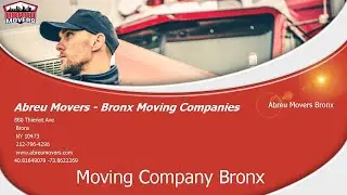 Moving Company Bronx #MoversBronx #AbreuMovers #MovingCompanyBronx