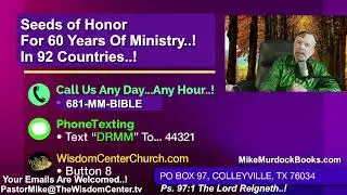 Mon, Dec 22 - Golden Moments With Mike Murdock..!!