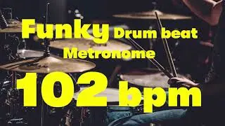102 bpm funky drumbeat metronome 01