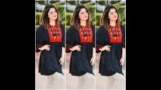 SHORT FROCK DESIGN 2019/SHORT FROCK WITH CAPRI/PANT/PLAZZO/SALWAR