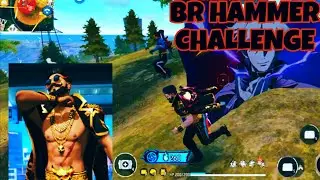 BR ranked match but i kill 5 enemies with new weapon hammer🔥