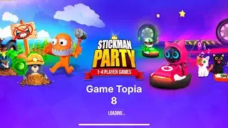 Stickman Party Gameplay Part 8 | Extreme Mini Games & Funny Fails 😂 | Game Topia