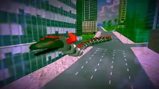 Robot Snake Anaconda Transform City Battle Attack