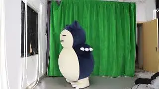 Adult Snorlax Costume Inflatable Suit