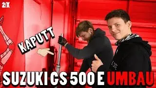 Noch ein kaputtes Motorrad gekauft | Suzuki GS 500 E Umbau | Teil 2/4