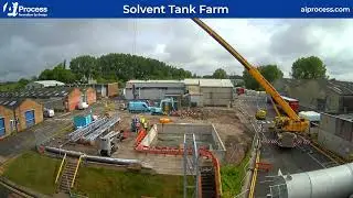 Timelapse: Solvent Tank Farm & Civils Construction