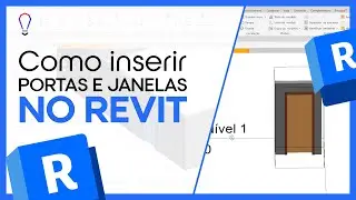 Como Inserir Portas e Janelas no Revit | Passo a Passo para Iniciantes no BIM