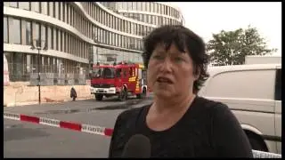 Feuer in Rostock: Gro&szlig;brand auf AIDA-Baustelle