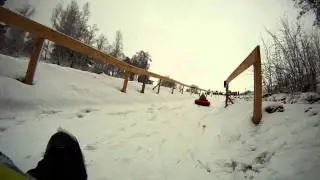 Funny Snow Tube Fail