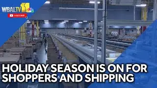 Holiday rush is on for shoppers and shipping
