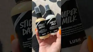 Want SWEET SYRUPY Smelliny Hair? NEW LUSH STICKY DATES HAIR PRIMER!