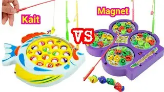 Mainan Pancingan Ikan Kait & Pancingan Ikan Magnet Sambil Belajar Berhitung