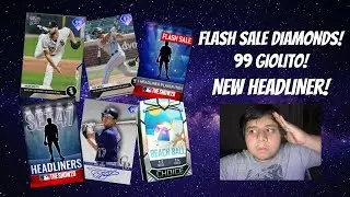99 GIOLITO! FLASH SALE DIAMONDS! NEW HEADLINER! MLB THE SHOW 20 SET 47 HEADLINER PACK OPENING