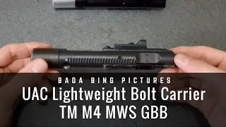 UAC Lightweight Bolt Carrier TM M4 MWS Guide
