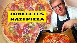 Sparheltben S&uuml;lt H&aacute;zi Magyaros Pizza - &Iacute;gy lesz t&ouml;k&eacute;letesen puha!