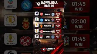 JADWAL PERTANDINGAN BOLA HARI INI #shorts