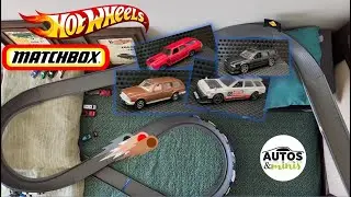Diecast Race! - Station Wagons - Hot Wheels & Matchbox Race SW! Carrinhos de Corrida! Pista DoQuarto
