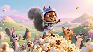 Chippy Choo and the Popcorn Planet | Fun Space Rhyme for Kids | Nursery Rhymes & Songs for Children