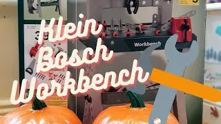 Klein Bosch Workbench for Kids 🧰
