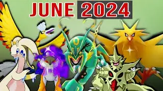 Pok&eacute;mon GO June 2024 Event Details & Legendary Raids | What to Expect & Spotlight Hour