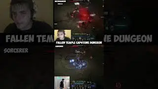 Diablo 4 necro vs sorc capstone dungeon #shorts