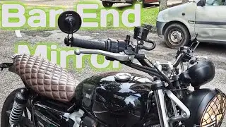 Bar End Side Mirror