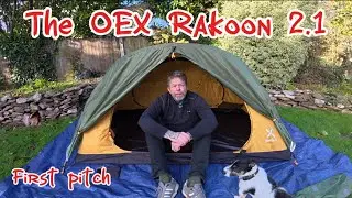 FIRST PITCH AND IMPRESSIONS OF THE OEX RAKOON 2.1 TENT ⛺️ 