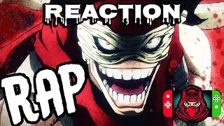 RUSTAGE - Bloodstain (Hero Killer: Stain Rap) [MY HERO ACADEMIA] - Reaction [NMGSmash Reacts]
