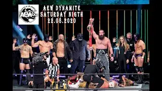 AN&Aacute;LISIS AEWORLD : AEW DYNAMITE 22.08.2020