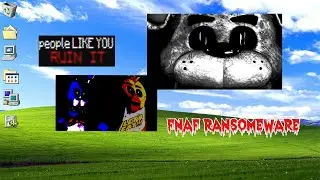 This FNAF 1 RANSOMEWARE HACKED my computer...