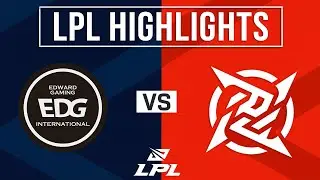 EDG vs NIP Highlights ALL GAMES | LPL 2026 Split 1 | EDward Gaming vs Ninjas in Pyjamas