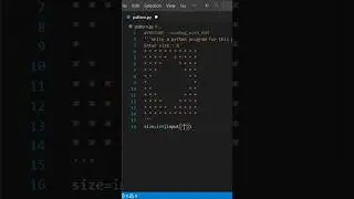 From loops to beautiful patterns 🐍 #shorts #python #programming #coding #pattern #learnpython