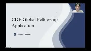 NUS CDE Global Fellowship Application