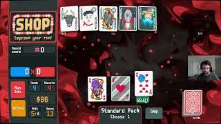Balatro - Rose Tinted Glasses (Red Deck Red Stake)