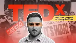 TEDx Talk: They killed me so I created Saifingo (Story of rebirth) x RAP MUSIC