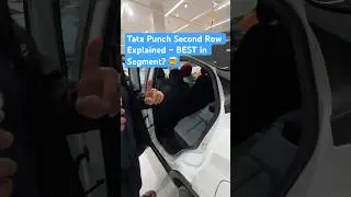 Tata Punch Second Row Explained &ndash; BEST in Segment? 🤯| Beast Prashant
