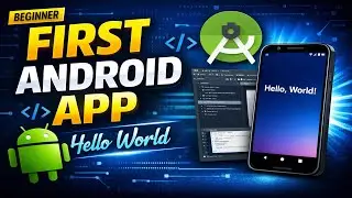 Android First App | Hello World Program in Android Studio | NextGen IT Academy